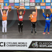 Bicicrosista caldense logró subtítulo mundial en Escocia