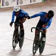 Colombia gana oro y plata en el keirin del Campeonato Mundial Junior de Pista de Cali