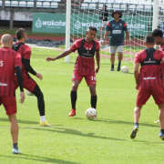 El Once Caldas va a Rionegro (Antioquia) con "línea de tres" ante Águilas Doradas
