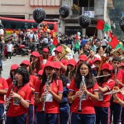 Tres corregimientos exaltaron el Festival de Bandas Estudiantiles en Pensilvania (Caldas)