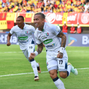 Once Caldas ganó 1-2 el clásico 216 ante el Pereira, con doblete de Dayro Moreno