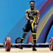 El colombiano Francisco Mosquera ganó medalla de plata en el Mundial de Pesas en Arabia