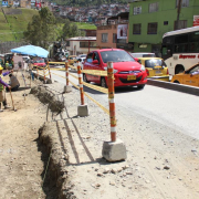 Trabajarán de noche en el intercambiador de Los Cedros, en Manizales, para acelerar obras