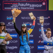 La colombiana Valentina Roa se encarama a la cima del Down Hill Mundial