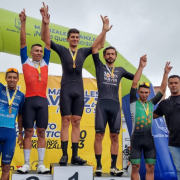 Un vallecaucano ganó el circuito de ciclismo del cumpleaños de Manizales