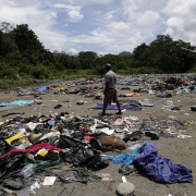 Las "cicatrices" ambientales de la crisis migratoria del Darién