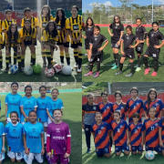 Juegan la final del fútbol femenino en el cumpleaños de Manizales