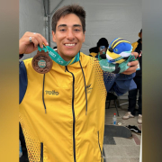 Caldense logra medalla de bronce en skateboarding de calle en los Juegos Panamericanos