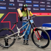 Valentina Roa ganó este viernes la Copa Mundo de Down Hill: primera en la válida de Canadá