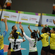 Caldas ganó su primer partido en el voleibol femenino de los Juegos Nacionales
