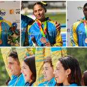 Pesas, atletismo, judo y subacuáticas le aportan 24 medallas más a Caldas en los Juegos