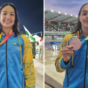 Natación le da récord, oro y bronce a Caldas en el último día de los Juegos Nacionales