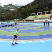 Delegaciones de patinaje, listas para competir en el Bosque Popular El Prado 