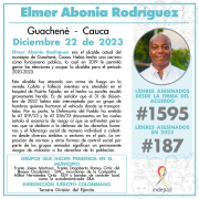 La ONU condena el asesinato del alcalde de Guachené (Cauca) y pide frenar la violencia