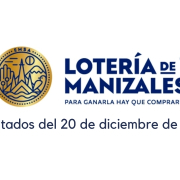 Lotería de Manizales hoy: resultados y ganadores del miércoles 20 de diciembre de 2023