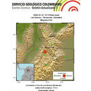 Un nuevo temblor se sintió este domingo en Manizales, esta vez de magnitud 5.4