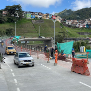 Habilitan paso por puente del intercambiador vial de Los Cedros, sentido Mall Plaza-Centro