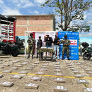 Autoridades incautaron 1.200 kilos de cocaína entre Casanare y Arauca