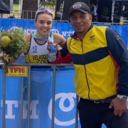La triatleta María Carolina Velásquez fue segunda en la Copa Mundo en Australia