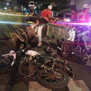 Ciclista fue atropellado en la ciclobanda de Manizales