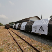 Caldas realiza sus primeras exportaciones de café por vía férrea desde La Dorada