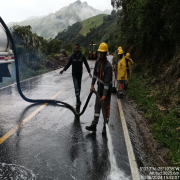 Ya hay paso normal en vía Manizales - Murillo: terminan de limpiar después del derrumbe 