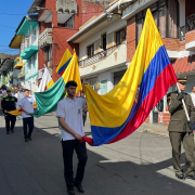 Ocho municipios de Caldas exaltaron su orgullo patrio este 20 de Julio 