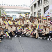 Así lucen los deportistas colombianos en la inauguración de los Juegos Olímpicos de París