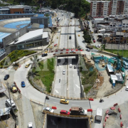 En Manizales ya está abierta la glorieta de Los Cámbulos, ¿qué falta para terminar?