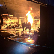 Manizales: controlan incendio en zona industrial de Maltería