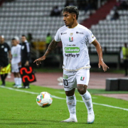 El 10 saltó con toda su clase para encarrilar al Once Caldas hacia la victoria
