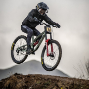Valentina Roa brilló este domingo en la Copa Mundo de DH en Loudenvielle (Francia)