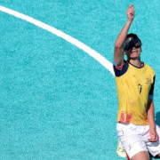 En fútbol para ciegos, Colombia perdió el bronce paralímpico ante Brasil