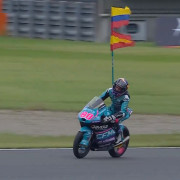 El colombiano David Alonso se proclama campeón del mundo de Moto3