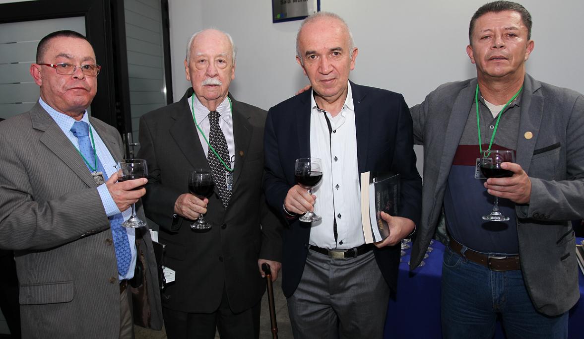 Ángel María Ocampo Cardona, Jaime Lopera Gutiérrez, Armando Rodríguez Jaramillo y Jesús Antonio Díaz Corrales.