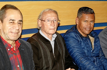 Victor Eduardo Pérez, Alfonso ´El Petiso´ Nuñez y Juan Carlos Marín Henao.