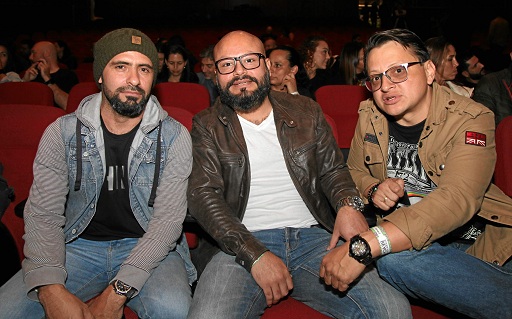 Hernando Bedoya, Juan Carlos Cárdenas y Arturo Ramírez. Hernando Bedoya, Juan Carlos Cárdenas y Arturo Ramírez.