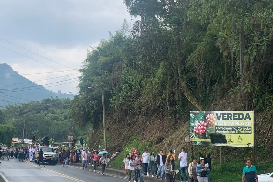 Foto | Cortesía | LA PATRIA Bajo Tablazo, Manizales. Foto | Cortesía | LA PATRIA Bajo Tablazo, Manizales.