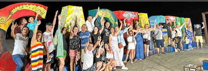 La familia villamariana también se unió al festejo con mariachis para Gabriela. La familia villamariana también se unió al festejo con mariachis para Gabriela.