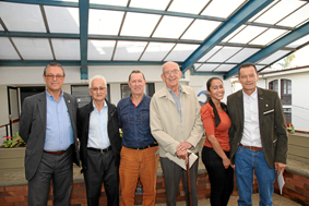 Luis Fernando Sánchez Jaramillo, Javier López Quintero, Germán Ocampo Correa, José Jaramillo Mejía, María Yiselle Cortés Betancur y Luis Ernesto Henao Buriticá. Luis Fernando Sánchez Jaramillo, Javier López Quintero, Germán Ocampo Correa, José Jaramillo Mejía, María Yiselle Cortés Betancur y Luis Ernesto Henao Buriticá.