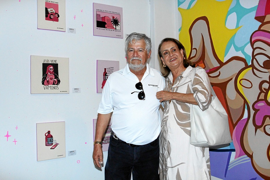 Héctor Correa Giraldo y Martha Ahumada.