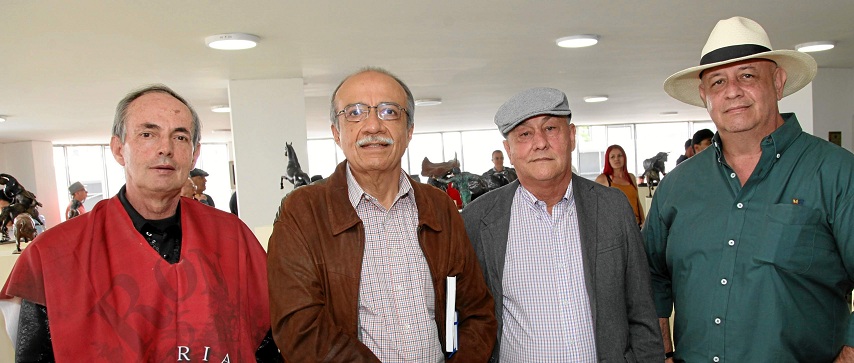 Óscar Castaño, Gentil Salcedo, Jairo Galvis y Jorge Gaviria. Óscar Castaño, Gentil Salcedo, Jairo Galvis y Jorge Gaviria.