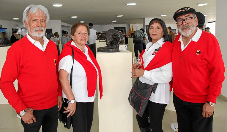 Juan Torres, María Transito, Lilia Bejarano y Hernán Arciniegas. Juan Torres, María Transito, Lilia Bejarano y Hernán Arciniegas.