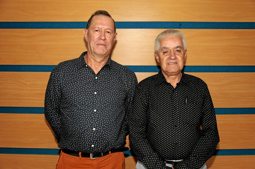 Fotos | Argemiro Idárraga | LA PATRIA Germán Ocampo Correa y Fabio Vélez Correa. Fotos | Argemiro Idárraga | LA PATRIA Germán Ocampo Correa y Fabio Vélez Correa.
