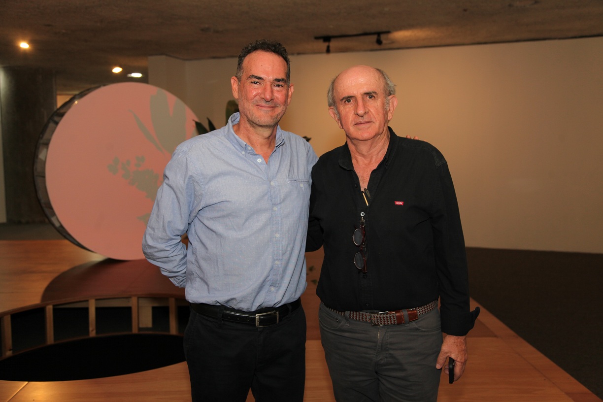 Álvaro Uribe y Elías Heim. Álvaro Uribe y Elías Heim.