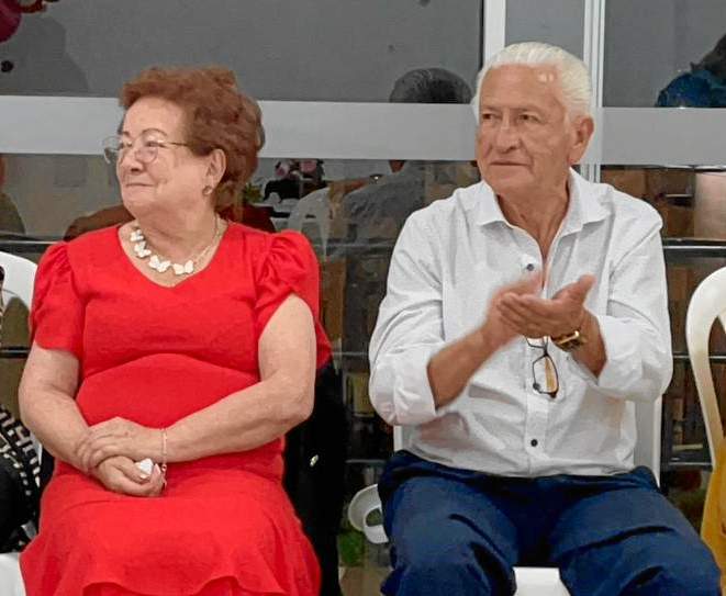 Rosalba Montes y su esposo, Danilo Piedrahíta.