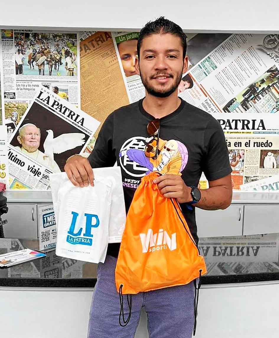 Santiago Marín se enteró del concurso por las redes sociales. “Estuve muy atento para llevarme el premio. Ya activé las notificaciones para que me informen inmediatamente”. Santiago Marín se enteró del concurso por las redes sociales. “Estuve muy atento para llevarme el premio. Ya activé las notificaciones para que me informen inmediatamente”.