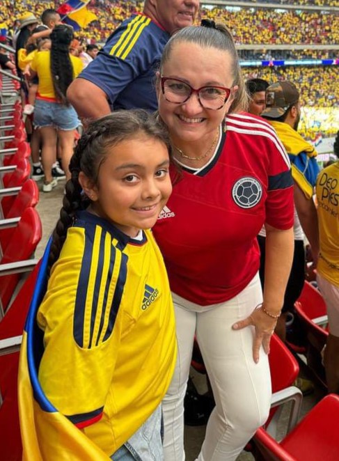 Victoria Quintero y su nieta Martina Berrío. Victoria Quintero y su nieta Martina Berrío.