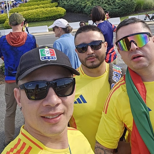 Sebastián López, Gustavo Andrés Sánchez y Will López. Sebastián López, Gustavo Andrés Sánchez y Will López.