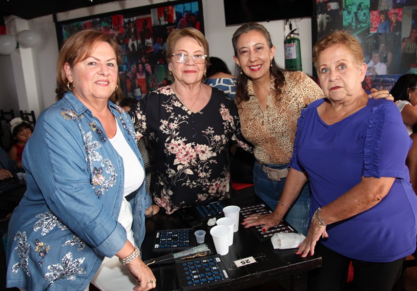 Dalaris Fernández, Nubia Manrique, María Teresa Otálvaro y Sofía Gómez.